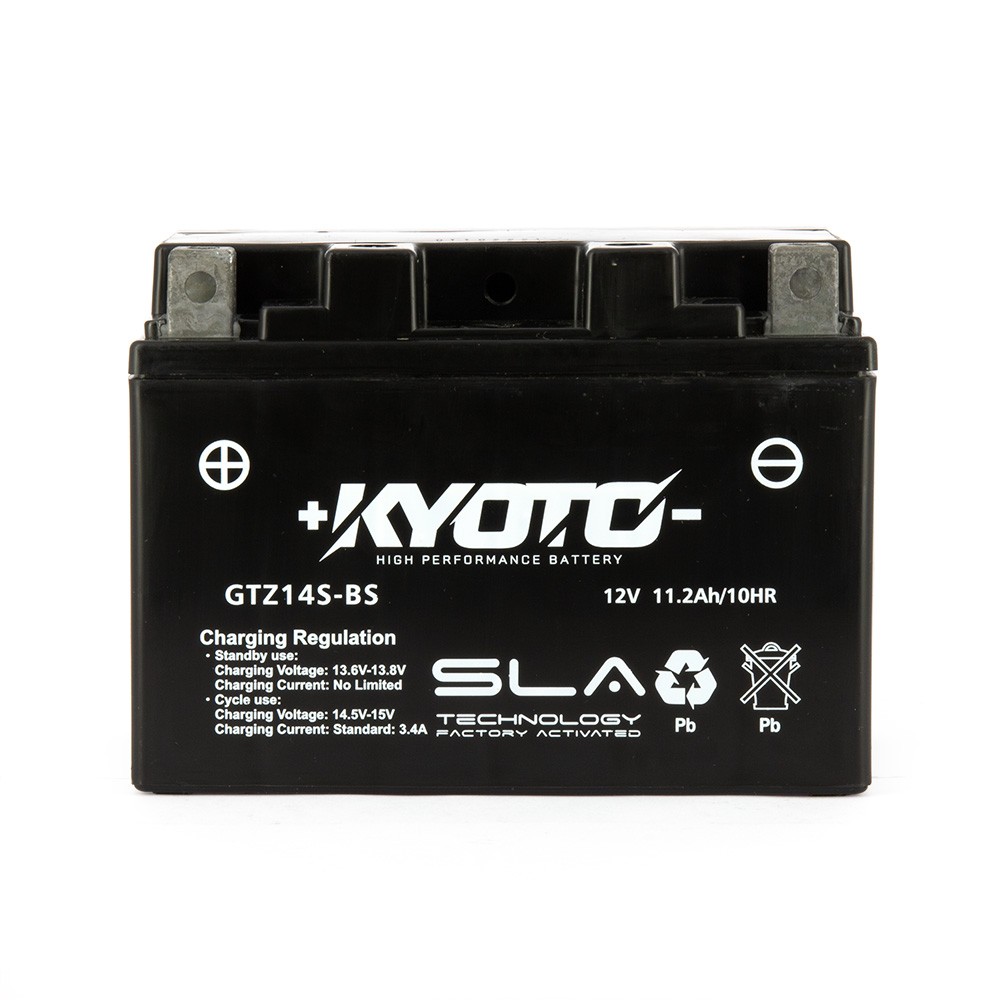 Batterie GTZ14S-BS moto prête à l'emploi pour éliminer les pannes d'hiver