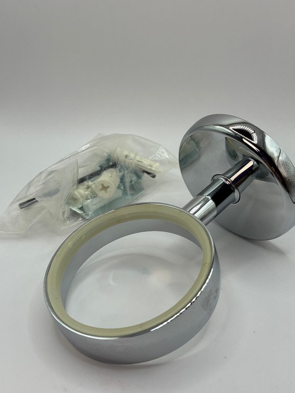 Polished Chrome Bathroom Cup or Soap Holder Ginger # 0300B NEW