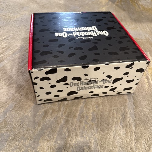 Disney 101 Dalmati Enesco campane matrimonio piatto 3D ritirato scatola certificato di autenticità raro - Foto 6 di 8