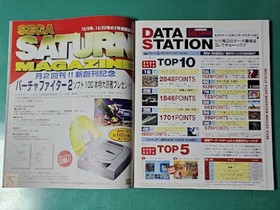 SEGA Saturn Magazine Dec 1995 Vol.13 Retro Game Mag Used JJ7