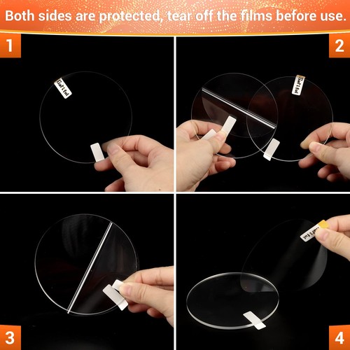 Gartful Clear Acrylic Circle Blanks- 2 Inch, 50 Pieces 0.06 7 thumbnail image