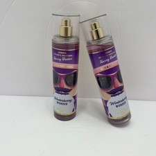 New Bath Body Works Winterberry Wonder Fine Fragrance Mist 8 Fl Oz Lot Of 2