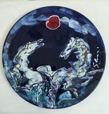 Umberto Ghersi Piatto Ceramiche Albisola cm 40