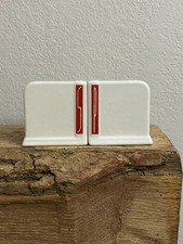 VTG MCM Salt & Pepper Shakers O’Keefe & Merritt Art Deco Stove Top 1950’s