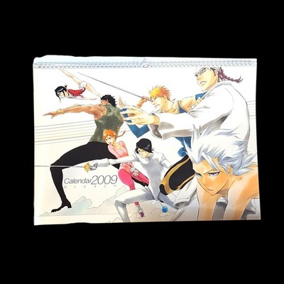 RARE HTF Bleach 2009 Manga Wall Bi-Monthly Calendar Kubo Tite w/Original Box