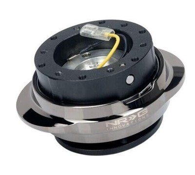 NRG SRK-220BKC Aluminum 6-Bolt Steering Wheel Quick Release Hub Adapter Gen 2.2