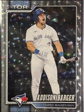 2026 Topps Series 1 - Addison Barger #241 Silver Crackle Foil
