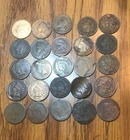 Indian Cents, 1800/1900s  Cull/Ugly/bent Get (25) These Exact Penny’s Coins M108