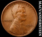 1909 VDB Lincoln Wheat Cent- Extra Fine- Semi Key Better Date No Reserve #J6798
