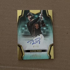 Buster Posey Aqua Auto /75 - 2024 Topps Five Star #FSA-BP Giants