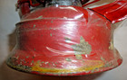 Hurricane Lantern Flying Crane Red Metal Kerosene Fueled In/Out Camping Light — photo 3