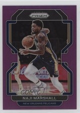 2021-22 Panini Prizm Purple Prizm 89/99 Naji Marshall #191 7eo