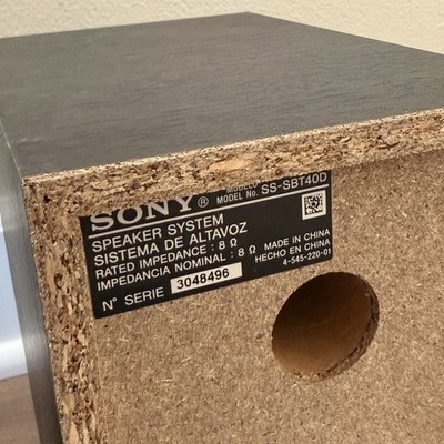 Sony CMT-SBT40D Home Audio System Bluetooth CD Radio USB +