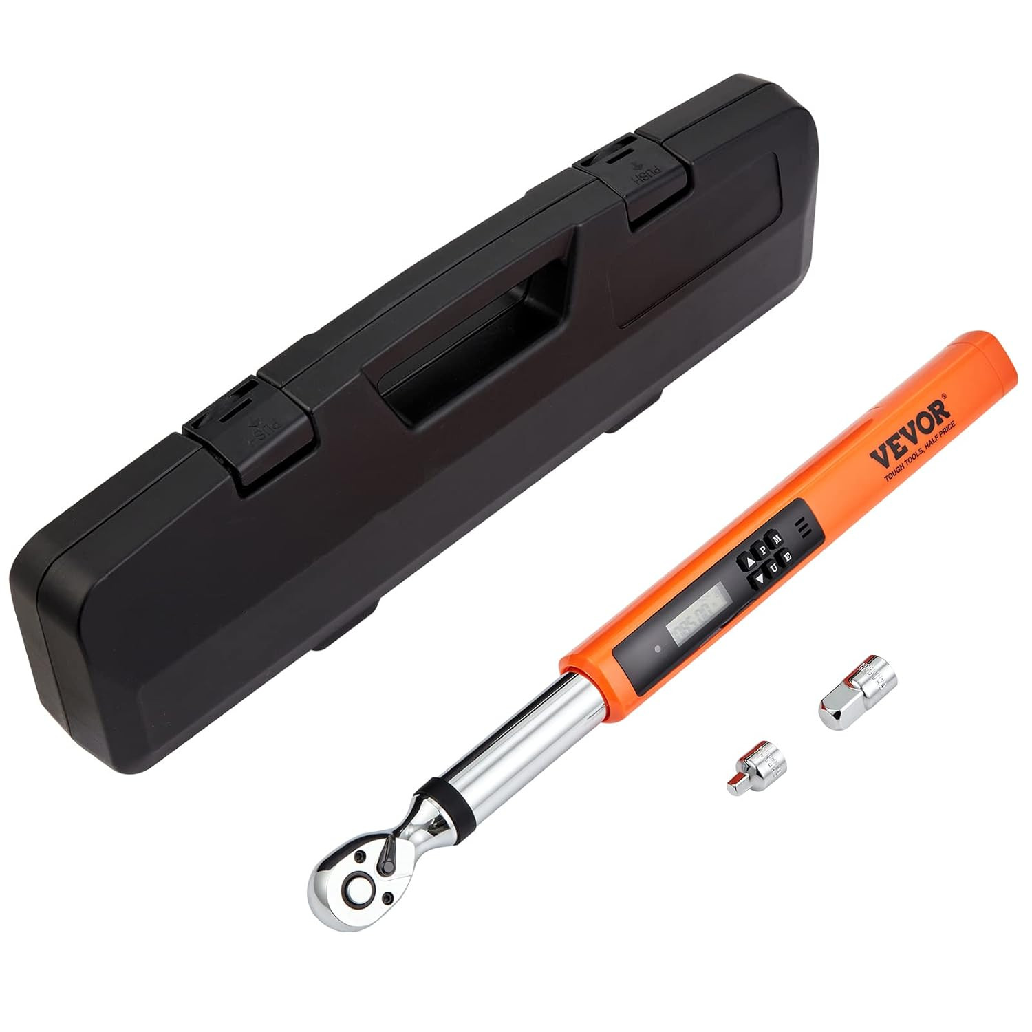 Chiave Dinamometrica 3/8 professionale 5-50Nm Kit Completo Acciaio