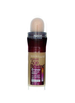 Maybelline Instant Age Rewind Eraser Treatment Makeup, Nude 190, SPF 18, 0.68