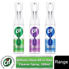 Cif Infinite Clean All-in-One Cleaner Spray For All Surfaces, 280ml