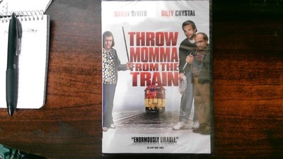 Throw Momma from the Train (DVD, 1987) Billy Crystal, Danny DeVito Sealed