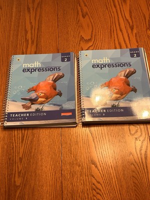 Math Expressions Common Core - Teacher Edition Grade 2, Volume 1 & 2 Heinemann
