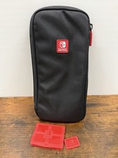 Nintendo Switch Game Traveler Slim Travel Case  Black. With Game Case card Case