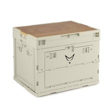 Folding Box with Lid, Sturdy 30L Foldable Storage Box Plastic Box Folding Box