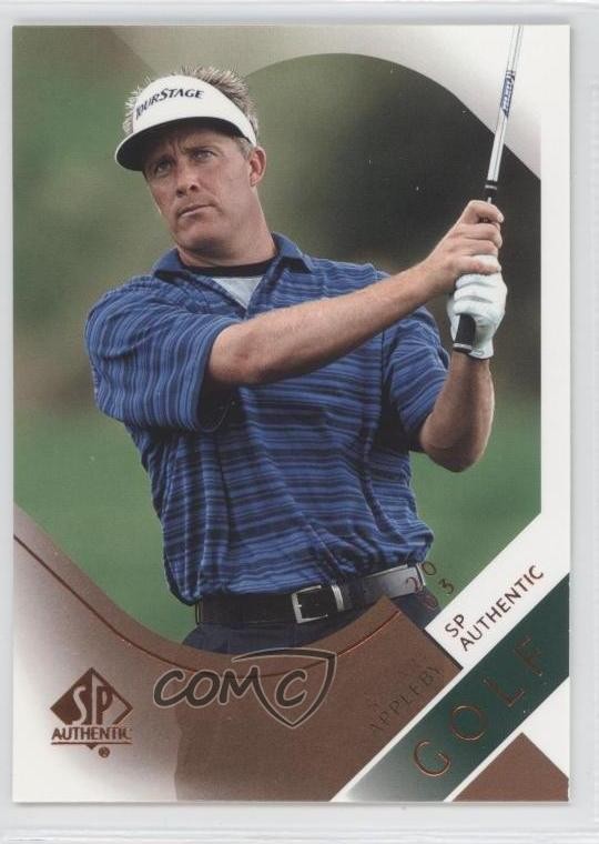 2003 SP Authentic Stuart Appleby #4SPA 0a0