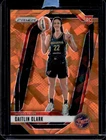2024 Panini WNBA Prizm Caitlin Clark RC Orange Ice Rookie #145 Fever
