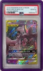 2019 POKEMON SUN & MOON UNIFIED MINDS #71 MEWTWO & MEW GX PSA 10