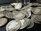 $10 Face 90% Silver 10c Cent Barber Dimes Mixed Date & Mintmarks (100) Coin Lot!