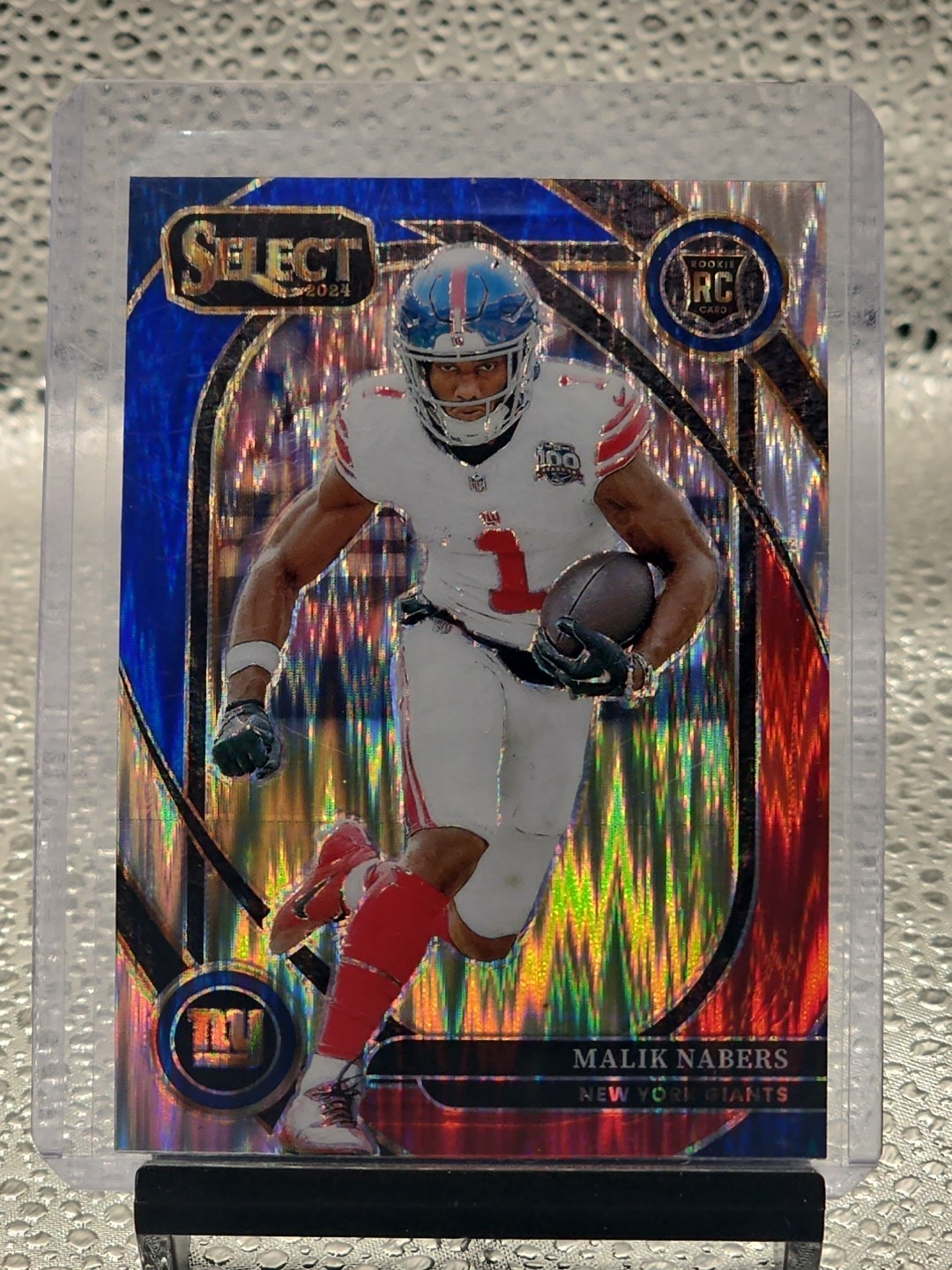 Malik Nabers Panini Select Future #2 Prizm