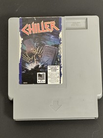 Chiller Nintendo NES Authentic AGCI Game - Tested & Working w hard Nintendo case