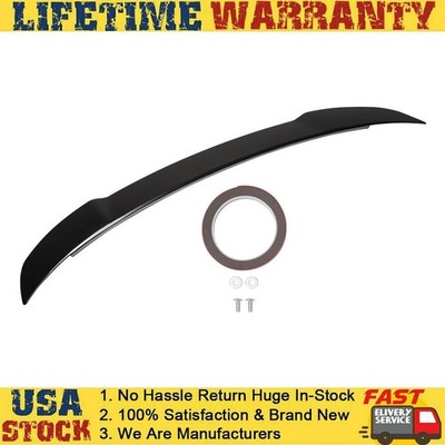 For 2015-2023 Dodge Charger SRT Hellcat Rear Spoiler Black Flap Wicker Bill US