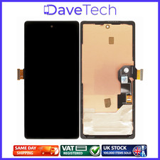 Google Pixel 6A OLED LCD Display Screen Touch Digitizer+Frame Bezel+Adhesive