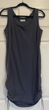 Women’s Colombia Anytime Casual Dress Lightweight Pockets Cinched Sides Medium