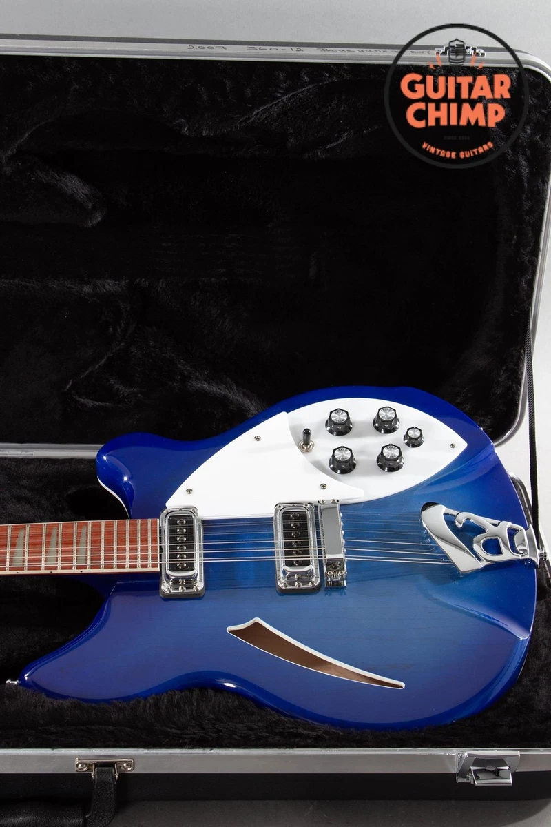 2007 Rickenbacker 360/12 Blueburst – Rare Finish, 12-String w
