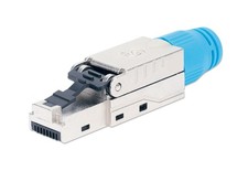 Intellinet Cat8.1 40G RJ45 Field Plug Shielded and Tool-Free