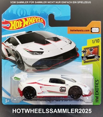 HOT WHEELS ''LAMBORGHINI HURACAN LP 620-2 SUPER TROFEO'' HW EXOTICS FJX97-D5C6 OVP