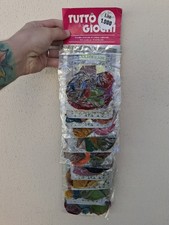 Espositore 20 Bustine Naj Oleari Figurine Stickers + 10 Bustine Palloncini New