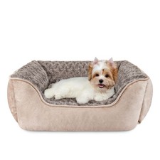 JOEJOY Rectangle Dog Bed for Large Medium Small Dogs - Washable Orthopedic So...