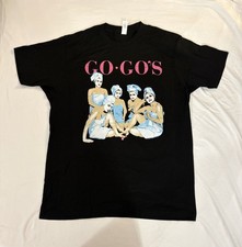 The Go-Go's Beauty And The Beat Men’s Black S-5XL T-Shirt CL395