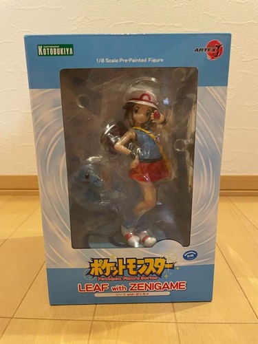 Kotobukiya Pokemon Series Leaf with Zenigame 1/8 PVC Figure Multicolor Used - Picture 10 of 13