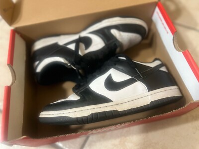 Nike Dunk Low Sportschuhe - Schwarz/Weiß, EU 38,5