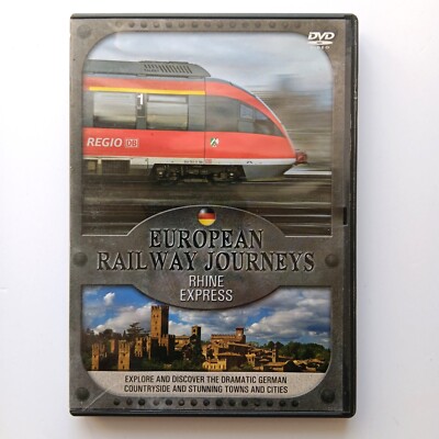 European Railroad Journeys Rhine Express, ENGLISCH DVD 1998 PAL 2