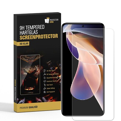 6x 9H Hartglas für Xiaomi Redmi Note 11 Pro 4G Schutzglas Panzerfolie HD KLAR