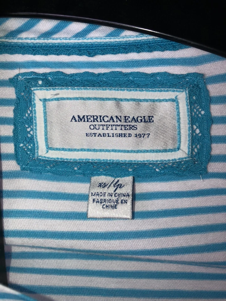 American Eagle Outfittera xs/lp Baby Doll Top AEO Y2K Bella Swan babydoll - Image 3 of 4