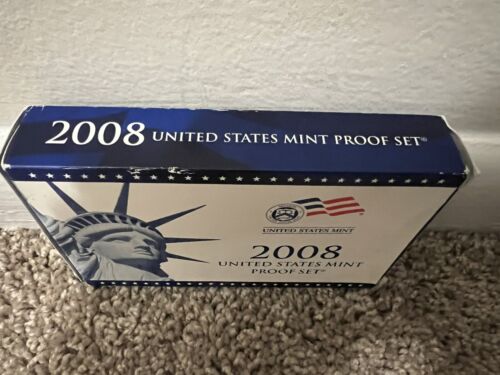 2008 Clad Proof Set U.S. Mint Original Government Packaging OGP COA - Picture 3 of 12