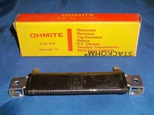 Ohmite StackOhm F513 Resistor 55 Watt 100 Ohm New