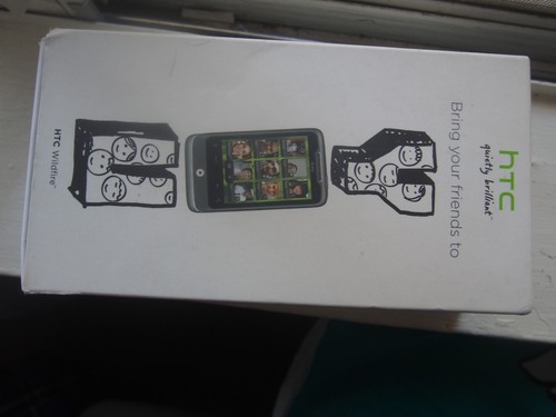 HTC ADR6225 Wildfire Silver/Black CDMA Phone Alltel network AS IS - Picture 2 of 10