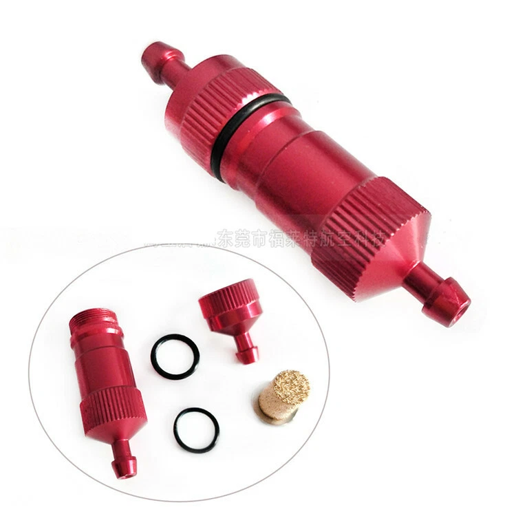 6 Star  High Precision Big Fuel Filter Fuel Tank Accessories For RC Gas Airplane - Image 3 of 3