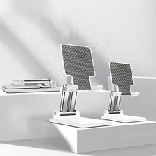 Double Pole Desktop Bracket Foldable Adjustable Cell Phone Tablet Stand Holder
