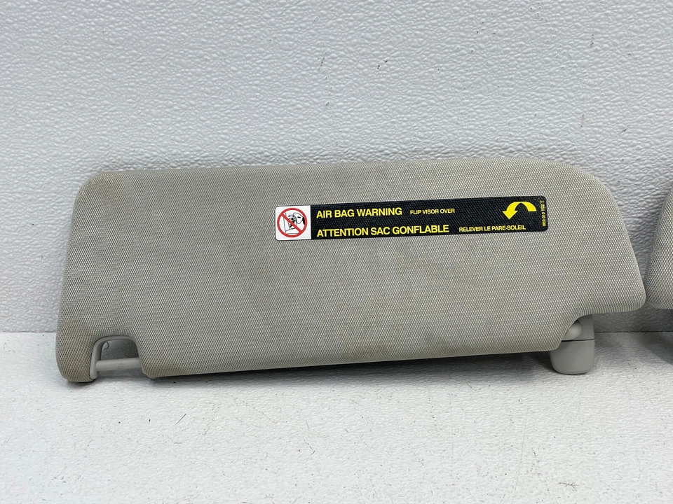 12 13 14 15 Audi S7 conjunto de viseira solar dianteira esquerda e dianteira direita par 1537 fabricante de equipamento original - Imagem 3 de 4
